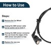 TUCKBOLD ABS Wheel Speed Sensor Rear Right ABS Sensor Anti-lock