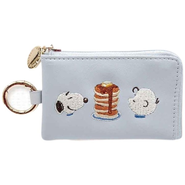 Marimo Craft SPCQ-483 Snoopy Sweets Series Pass Case, Blue, W