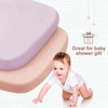 MEILA Bassinet Fitted Sheets Compatible with RONBEI Bassinet & Baby