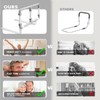 Folding Bed Rails for Elderly Seniors, Adjustable Heights Bed Assist