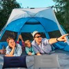 Pack of 2 Inflatable Camping Cushions, Ergonomic Travel Pillow, Inflatable,