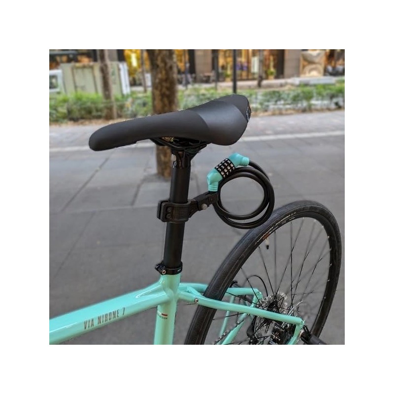 Bianchi JPAA3ADCR00BKCK Dial Coil Lock Lock Key