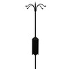 Kettle Moraine Bird Feeder Pole Set with Squirrel Baffle &