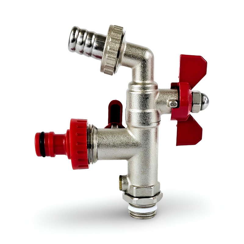 Wärmer System Outside Wall Mounted 1/2 inch Garden Tap with