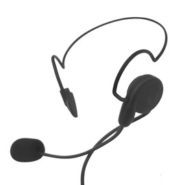 PZYPYM Behind The Head Over Ear Walkie Talkie Headset Boom Mic Headphone Ptt Earpiece for Midland 2 Pin Radios gxt1000 lxt gmrs avp5