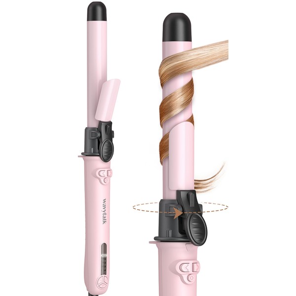 Wavytalk Rotating Curling Iron, 1 Inch Automatic Waver for Effortless