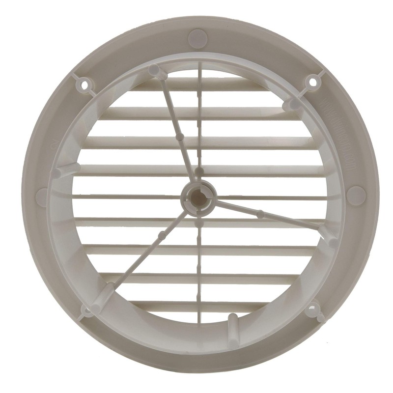 RecPro RV AC Vent 5" Side Vent | Optional Charcoal