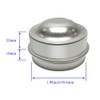 COMVERIX 1.98" Trailer Bearing Dust Cap with Installation Tool, Durable