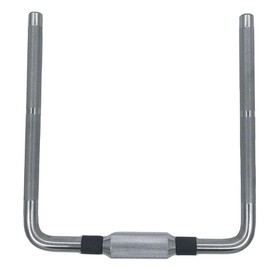 TUOREN Double Tom Mounting Arm 12mm-19mm Double Tom Holder Tom Drum Mount Bracket for Multi-Clamp Snares Drum Electronic Drum Set Parts Hardware