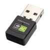 Adaptador WiFi USB inalámbrico de 600 Mbps, doble banda 2.4