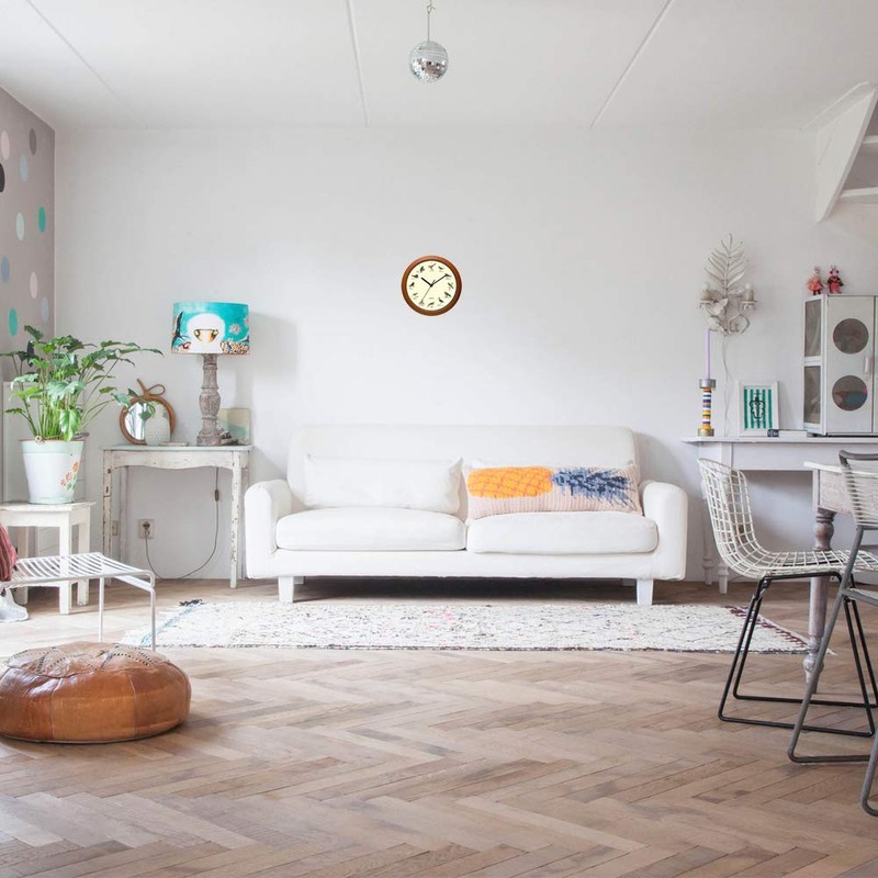 Belinlen Singing Bird Wall Clock 12 Inch of The Bird