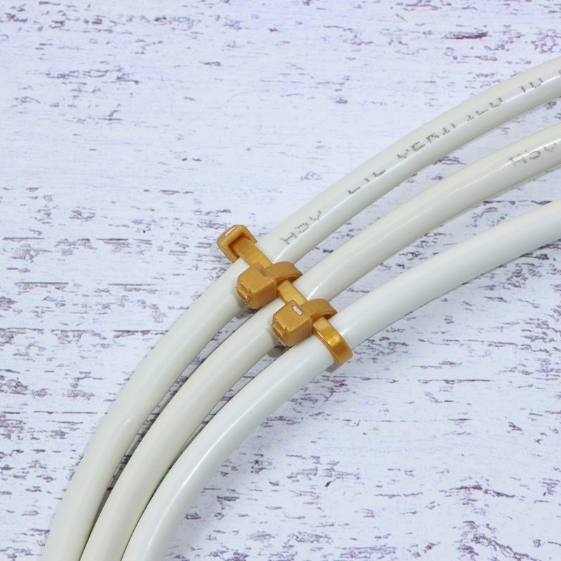Mini Skater 4 Inch Multi-Color Multi-Purpose Nylon zip Ties (4