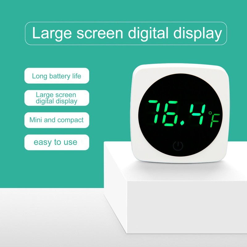 Digital Aquarium Thermometer High Accuracy ±0.1℃ Touch Sleep Mode Compact