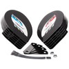FARBIN Slender Horn, Thin, Compact, 118 dB 12 V, 2-Pack