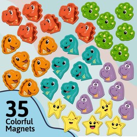 PUTSKA Dinosaurs Theme Potty Training Magnetic Stickers