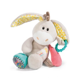 Nici Activity Cuddly Toy 23 cm, Cuddly Toy for Babies and Toddlers for Cuddling and Support