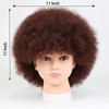 MKJVEN Small Afro Wigs for Kids 4-10,70S Afro Wig Small