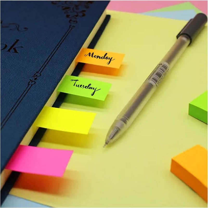 Sticky Notes, 1600 Sheets 1 x 3 in Self Sticky