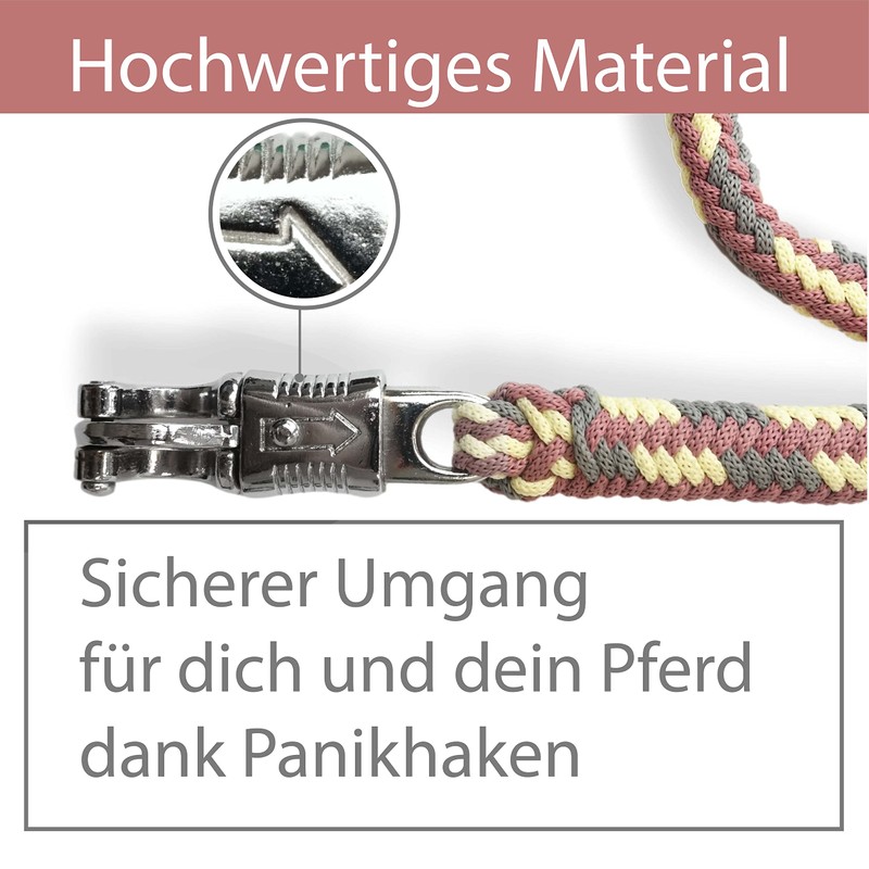Lead Rope Horse Tie Rope for Horses with Sturdy Panic