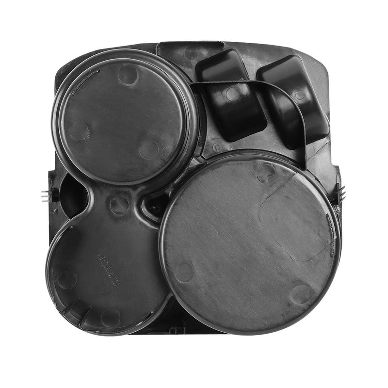DNA Motoring ZTL-Y-0180 Front Center Console Cup Holder Liner Inserts