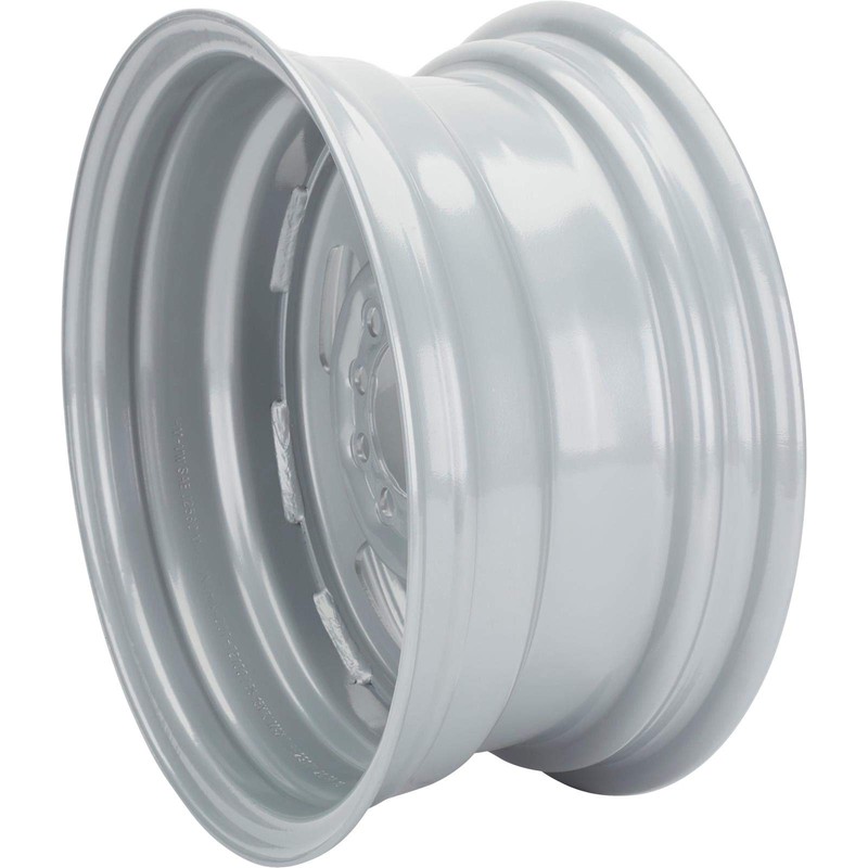 Speedway Motors 15x7 GM Rally Steel Wheels, Silver Painted Finish,