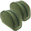 2 X Green Fishing Reel Cases For Coarse Carp Fishing