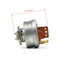 The ROP Shop | Ignition Switch with Keys for 1989, 310-8 Toro 21-10K806 Garden Lawn Tractor