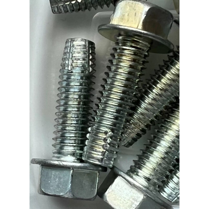 Accurate (10) 3/8-16 X 1-1/4 Thread Cutting Screw Type F