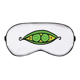'Two Happy Peas in a Pod' Sleep/Travel Eye Mask (EY00025391)