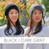 Gorro de algodón orgánico para hombre y mujer, reversible, ligero,