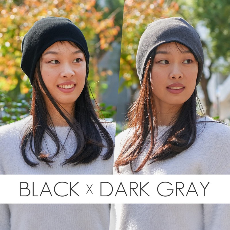 Gorro de algodón orgánico para hombre y mujer, reversible, ligero,