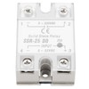 LOCADENCE SSR 25 DD 25A 5~220VDC Solid State Relay, no