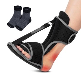 Plantar Fasciitis Night Splint 2024 Upgraded Plantar Fasciitis Brace Adjustable Night Splint For Plantar Fasciitis Arch Foot Pain Heel Pain Achilles Tendonitis Support
