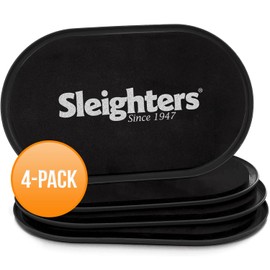 Sleighters Carpet Sliders - Reusable 9.5" x 5.75" Moving Sliders for Carpet - Furniture Pads for Moving and Heavy Items - Large Furniture Sliders for Carpet - Easy to Use Floor Sliders (Pack of 4)