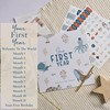 Baby's First Year Memory & 1st Year Calendar with 100