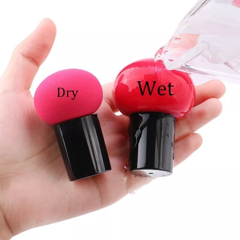 QDS Beauty Esponja Maquillaje Beauty Blender Con Estuche Portátil Viaje