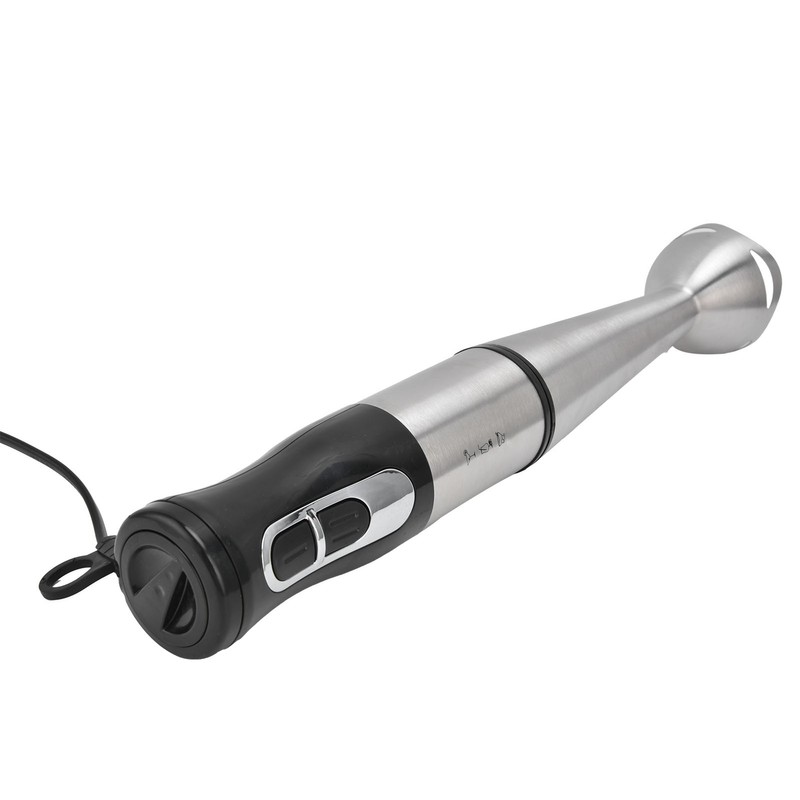 Food Blender Handheld Electric Stainless Steel Mixer Household Kitchen Tool