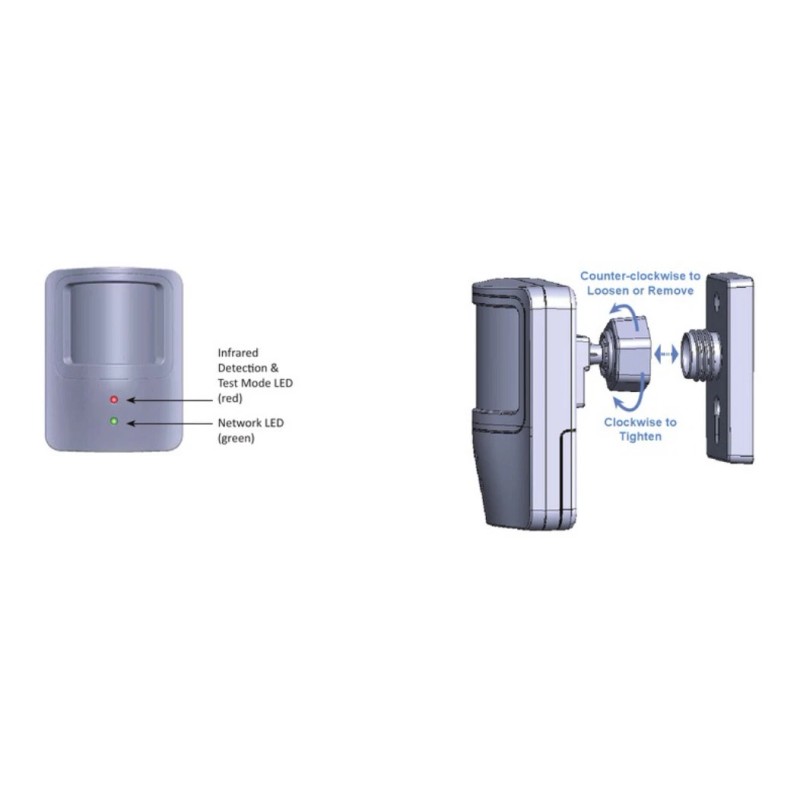 GE Lighting Daintree Wireless Occupancy Sensor WOS2-WM-W, Passive Infrared (PIR)