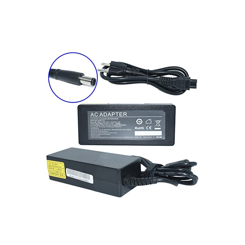 Cargador Compatible con HP Pavilion Pin Central Dv4 Dv5 Dv6