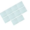 10Pcs 138x122mm Welding Helmet Transparent Protective Plate Spare Lens Industrial