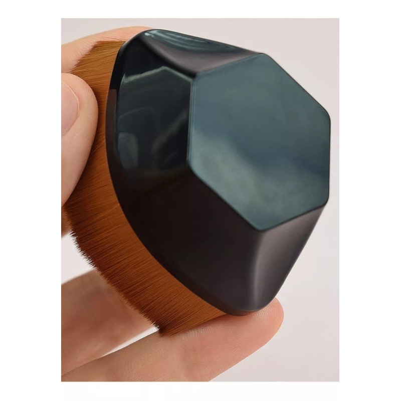 Direcksmart Nueva Brocha Pétalo Mágic Para Base De Polvos Portátil