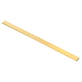 PATIKIL 1/5 x 3/5 x 12" H59 Brass Flat Bar, Solid Flat Mill Stock for Crafting Maintenance Electrical Architectural Decoration, Brass