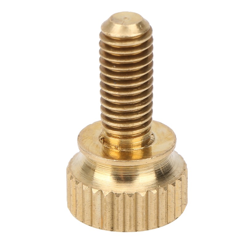 50Pcs Flat Knurled Thumb Screw Wring Round Head Pure Copper