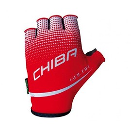 Chiba Herren Solar Polyester Handschuhe S rot