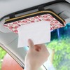 Mumeson Car Tissue Holder Auto Visor Tissue Napkin Case Strawberry