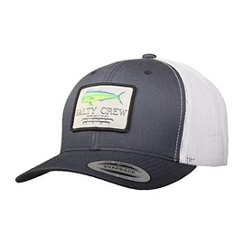 Salty Crew Mahi Mount Retro Trucker Hat Navy/White OS - Baseball Hat Unisex Adjustable for Adults Premium Cotton Hat Outdoor Sports for Men and Women