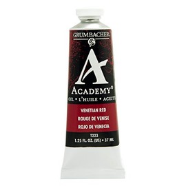 Grumbacher Academy Oil Paint, 37ml/1.25 Ounce, Venetian Red (T223)