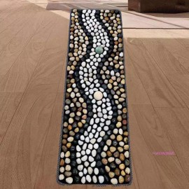 매트지압 발바닥 지압판 자갈 돌 판돌jkl015 Massage Mat Foot Reflexology Stone Plate Pebble Stone Plate jkl015 [150CM]