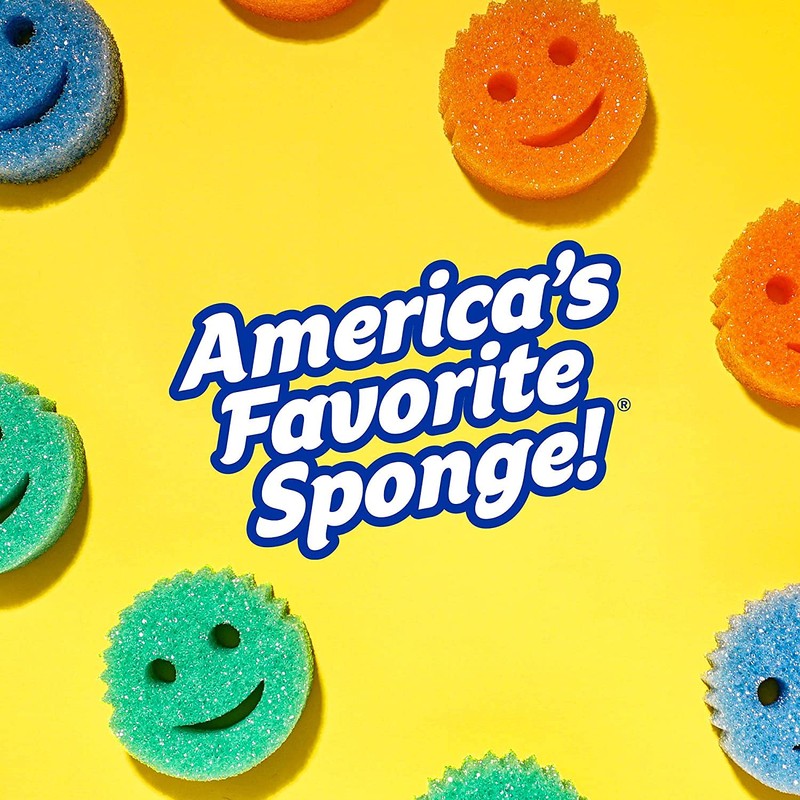 Scrub Daddy Sponge Set - Colors - Scratch-Free Scrubbers for