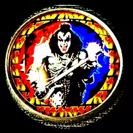 KISS ROCK CITY EXCLUSIVE FIVE PINS